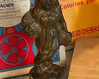 heavy brass/bronze hood ornament