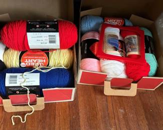 skeins of yarn
