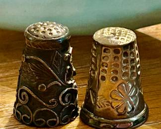 sterling thimbles