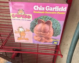 Garfield Chia Pet - also a Chia Tree