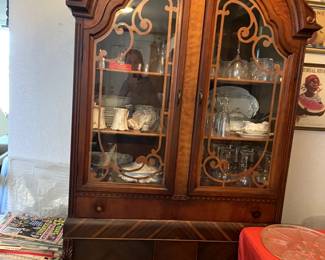 antique china hutch