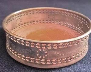 181 - Lenox Wine Bottle Coaster 5"
