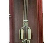 1000 - Seth Thomas Antique Regulator Wall Clock 63" x 17 x 8 w/ level, key & crank You are buying a used as-is electric/electronic item. We do not guarantee all components are present, and if it is not expressly stated, it is untested.
