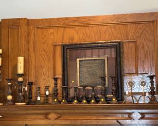 Wonderful candle holders and pillar holders. Great artwork