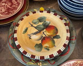Lenox Bird Plates “Winter Greetings”