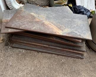 Slate samples