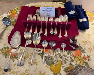 Sterling Silver Flatware, "Chippendale" by Towle