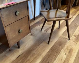 Mid Century Modern Desk and matching chair