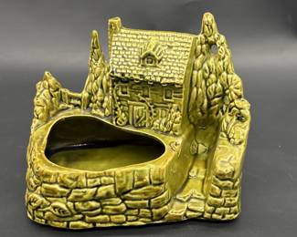 Shawnee Pottery Cottage Mill Scene Planter #769