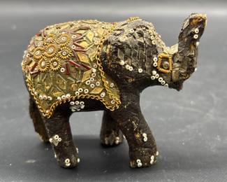 Vintage Mosaic Elephant