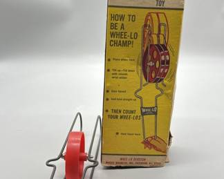Vintage 1960s Wheel-lo Toy in Orignal Box
