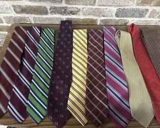 (10) Men’s Silk Ties