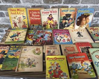 Very old vintage kids books
1940s-1960’s
