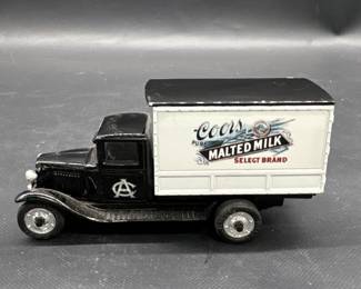 Coors Malted Milk Die Cast Truck