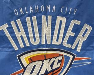 Oklahoma City Thunder NBA Basketball Flag