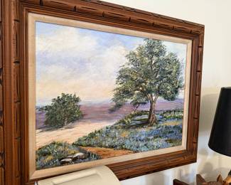 Beautiful Bluebonnet painting