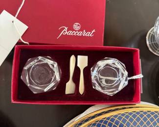 Baccarat Crystal Salt Cellars