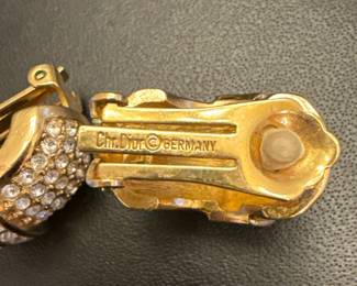 Christian Dior Germany Clip ons