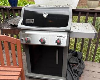 Weber Spirit gas grill
