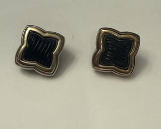 David Yurman Quatrefoil Cufflinks