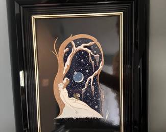 Erte's "Winter" from "The Seasons" Series