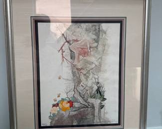 "Floral Reverie" artist's proof by Pang Tseng Ying