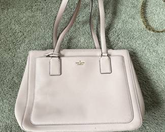 Kate Spade Cameron Street Light Pink Leather Zooey Tote Bag