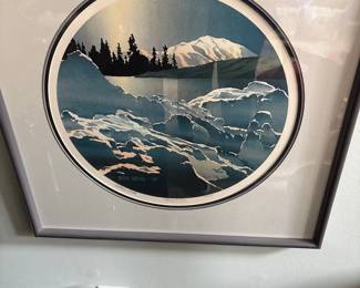 "McKinley Ice Tondo" by Byron Birdsall