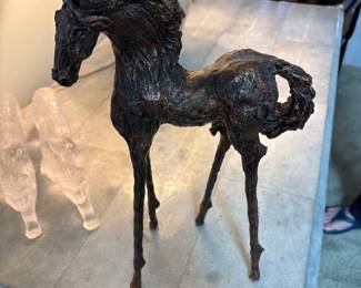 Bronze Horse Sculpture