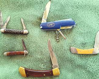 POCKETKNIVES KNIFE LOT