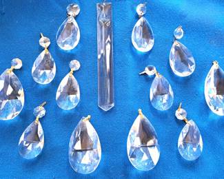GLASS PRISMS LOT