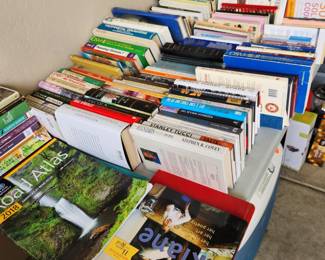 Coffee Table, Classics, Novels, Religion, Cookbooks, Children's Vintage and Contemporary Books. Etc.