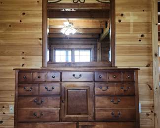 Vaughan dresser with mirror