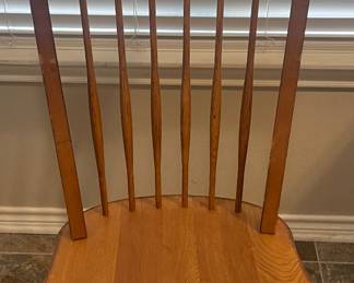 Pair of wooden chairs 