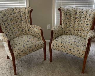 Pair of matching chairs 
