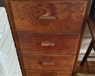 Wooden File Box