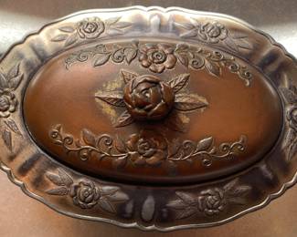 Made in Occupied Japan Small Covered Dish