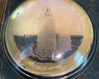 Old R.J. Reynolds Souvenir Paperweight