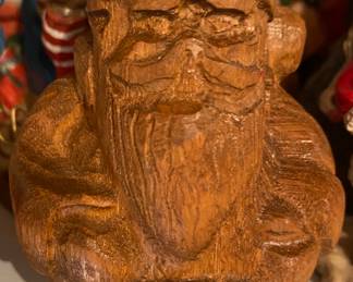 Small Myers Carving Santa Thomasville, N.C.