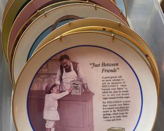 Assorted Kellogg's Ad Plates