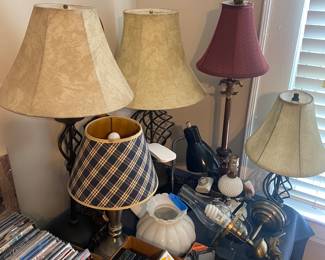 Assorted Table Lamps