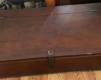 Early Wooden Bin
