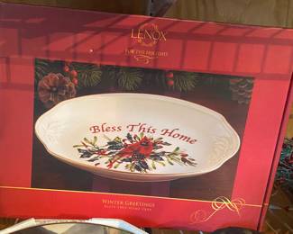 Lenox Winter Greetings Serving Bowl