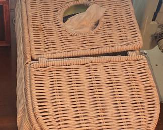 Wicker Vanity Basket