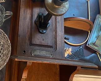 Fisk-Newhall Oak Wall Telephone