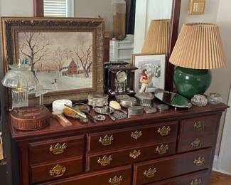Mahogany Dresser with Mirror