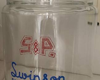 Swinson Food Products Store Jar