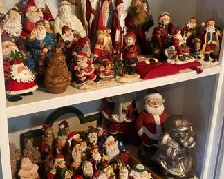 Assorted Santas
