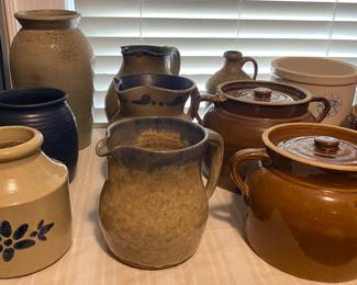Assorted Pottery and Stoneware