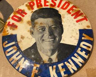 Old John F. Kennedy Pinback Button